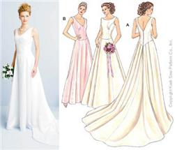 wedding dress patterns online