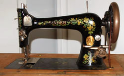 Antique Treadle Sewing Machine Unit