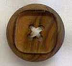 a button sewn on with crossed thread a button sewn on with crossed thread