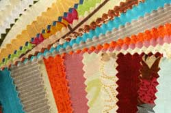 samples of sewing fabric